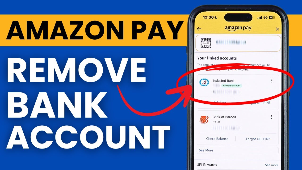 How to Remove Bank Account from Amazon Pay? Delete Bank Account from Amazon - Change Primary Account