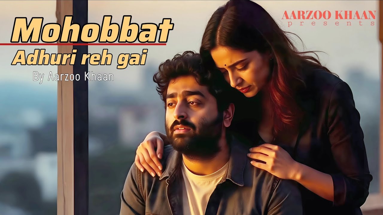 Mohobbat Adhuri Reh Gai | Emotional Hindi Sad Song | Aarzoo Khaan | New Song 2026 |Arijit Singh Vibe