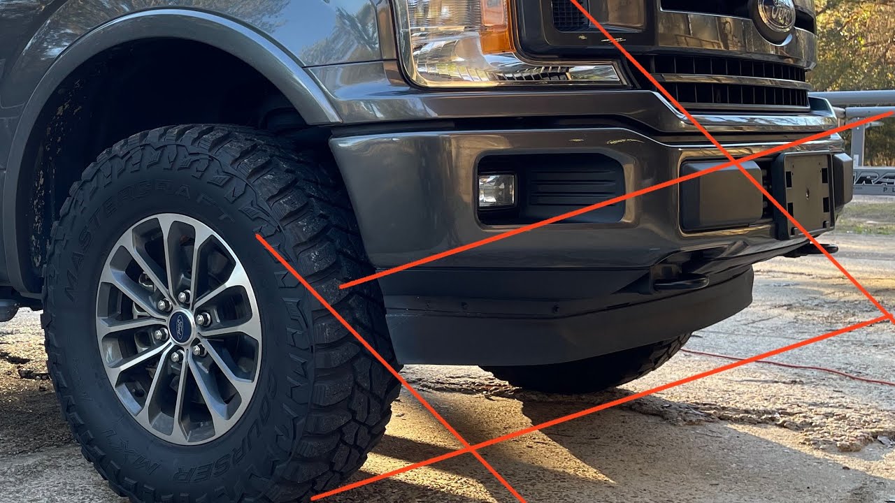 F150 front lower valance removal