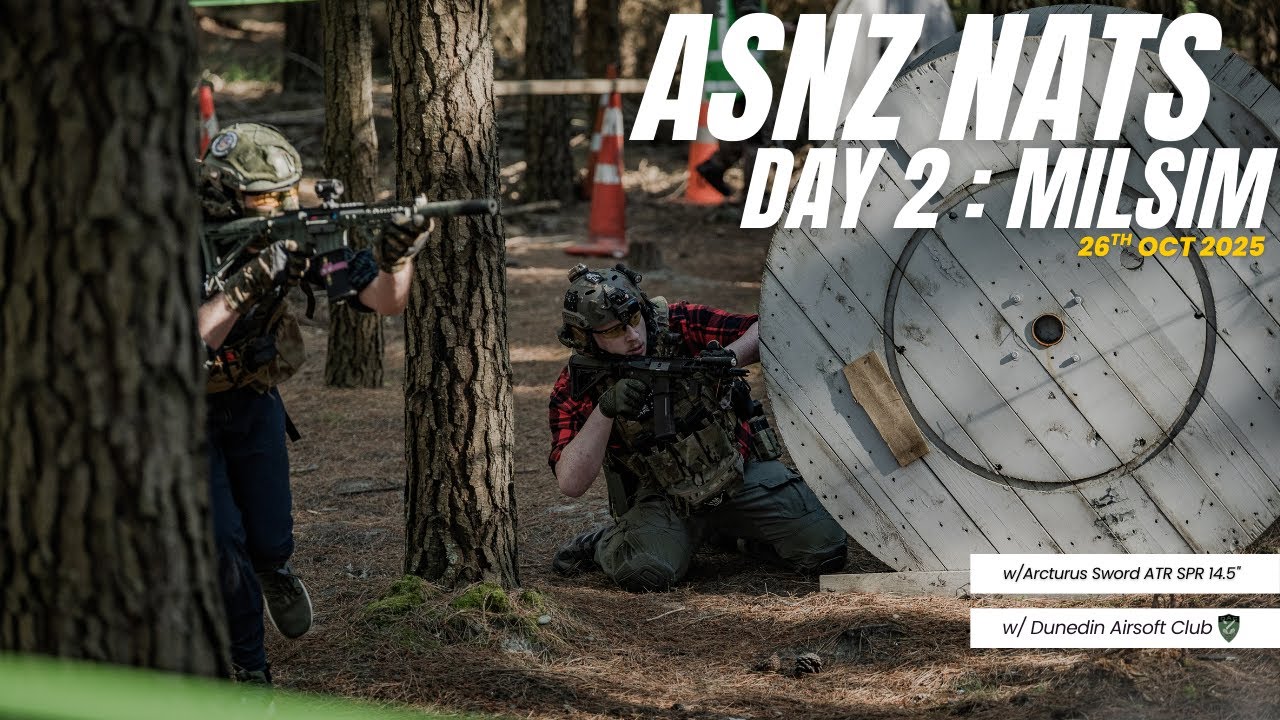 ASNZ Nationals Day 2 : Milsim w/Arcturus Sword ATR SPR 14.5''