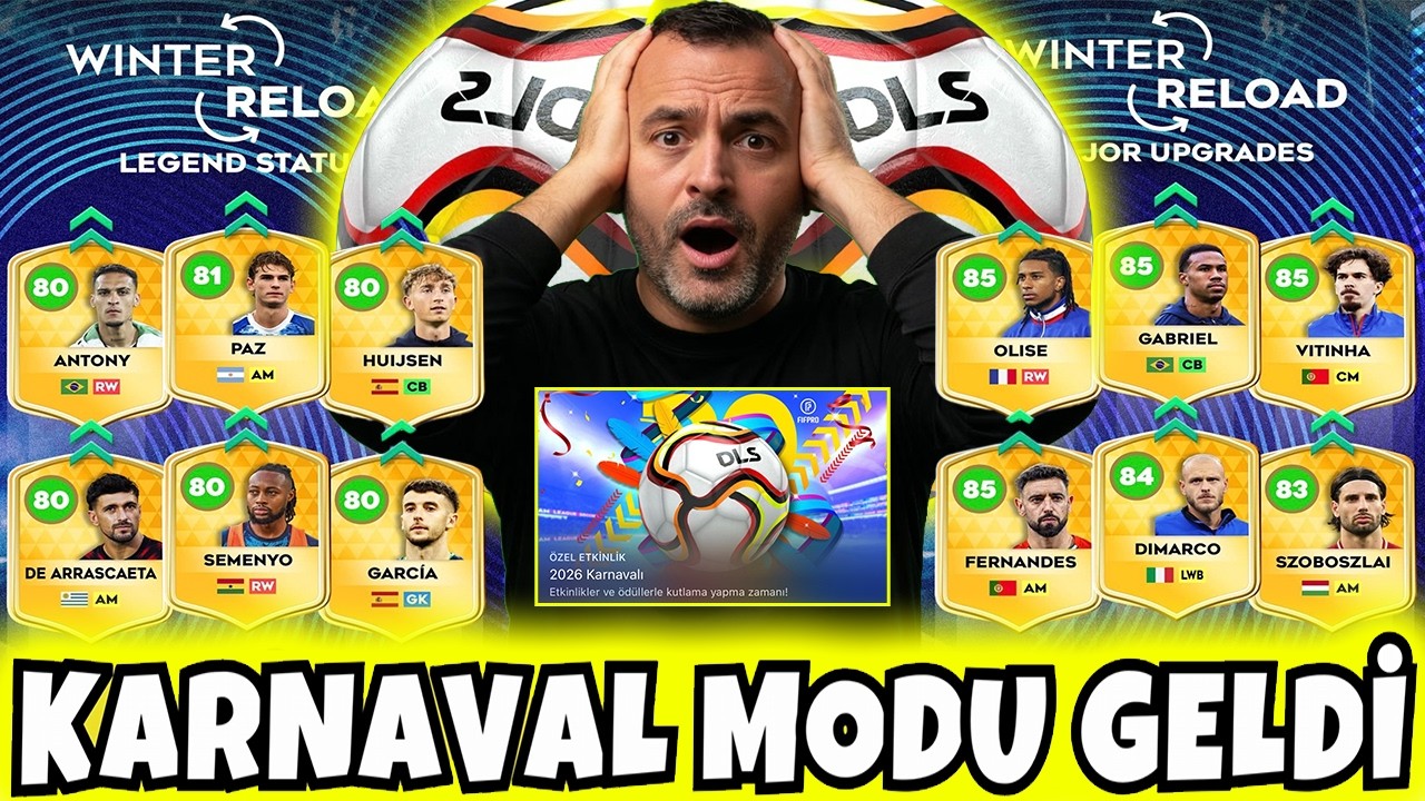 DLS 26 - KARNAVAL MODU GELİYOR ! YENİ GÜNCELLEME ! - DREAM LEAGUE SOCCER 2026