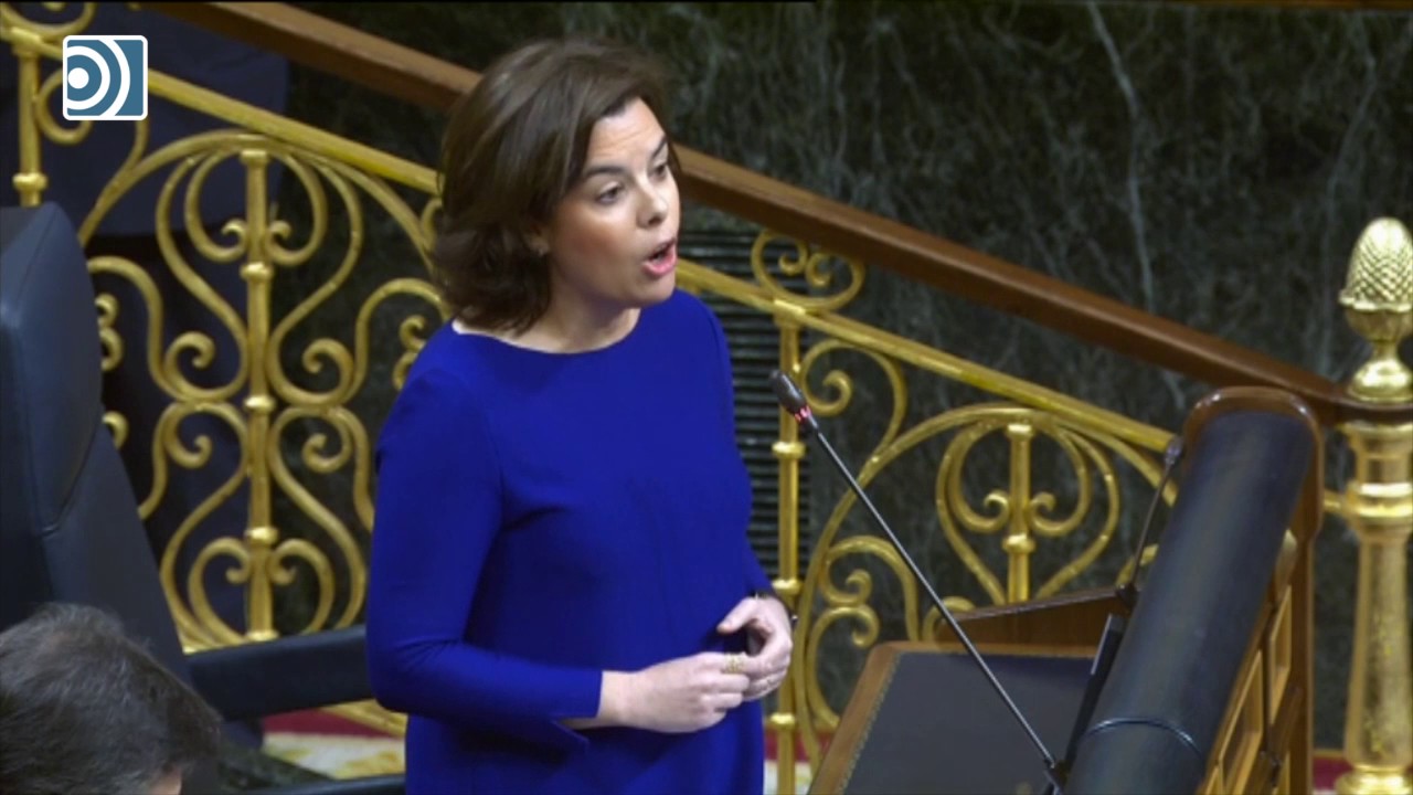 Iglesias, a Soraya Sáenz de Santamaría: 