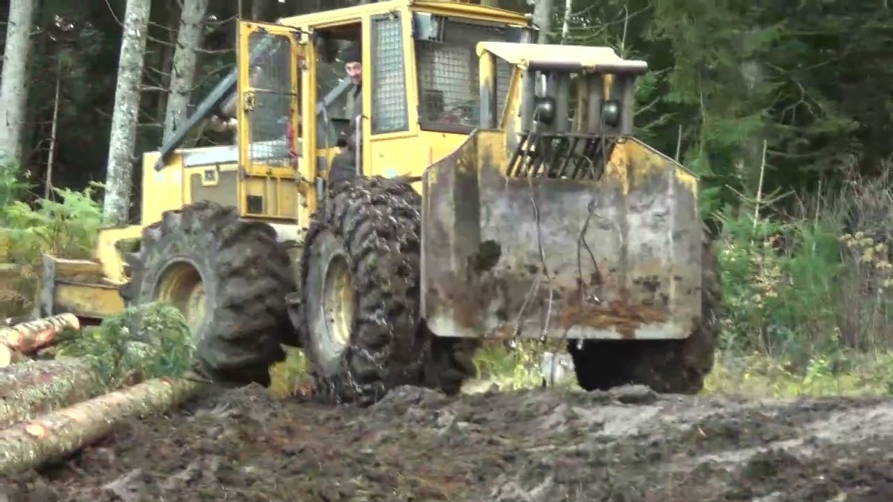 Travaux forestier  pas facile