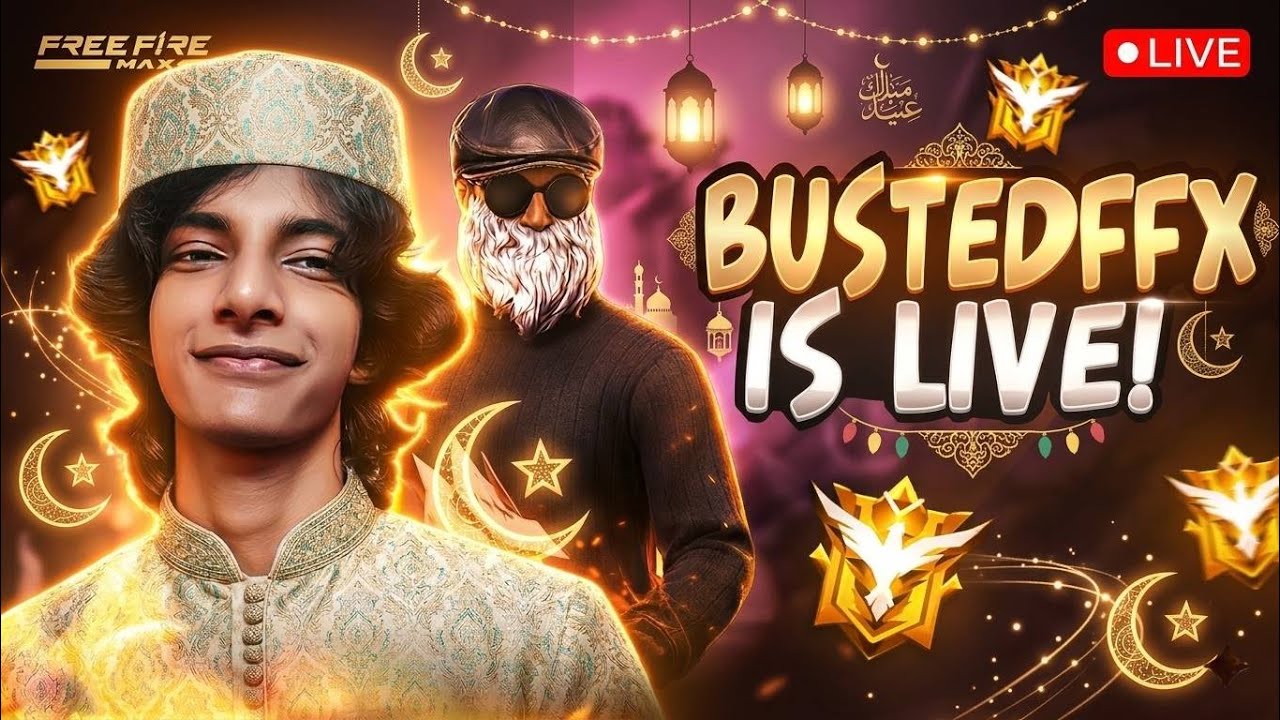 EID MUBARAK GUYS!! 🤍✨BUSTEDFFX IS LIVE WITH ROOMS AND FULL MAPS! 🔴🔥