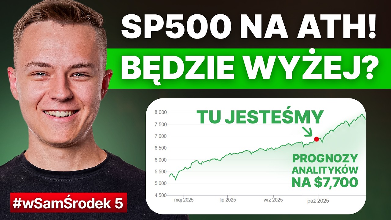 S&P500 bije REKORDY! Jak przygotować PORTFEL na najbliższe dni?