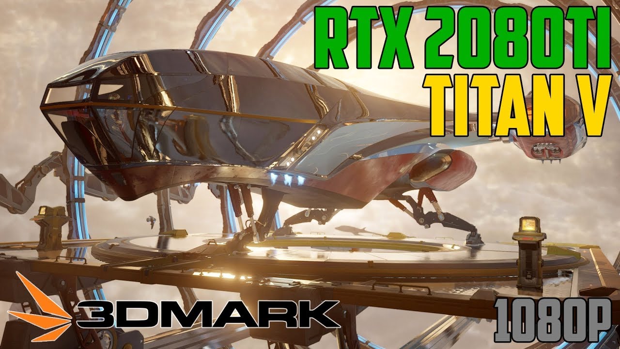 3DMark Port Royal - DXR ray tracing benchmark - RTX 2080 Ti | TITAN V - 1080p