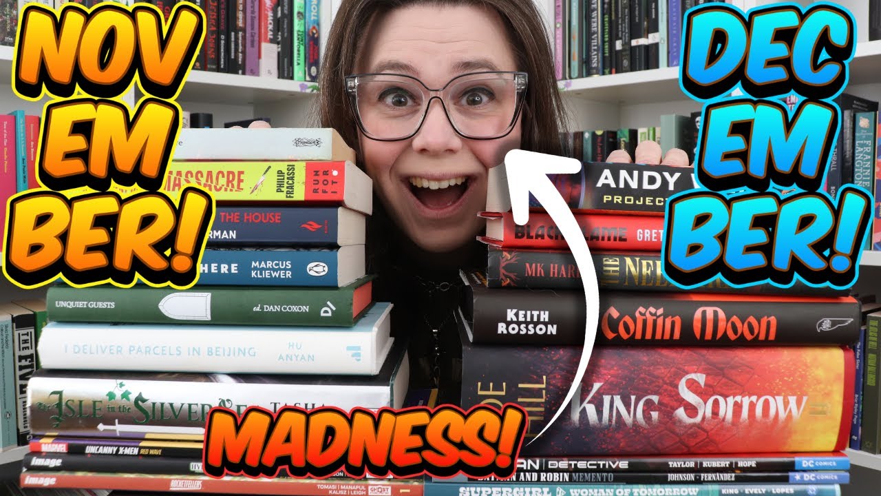 Все книги, которые я прочитала в ноябре И декабре!