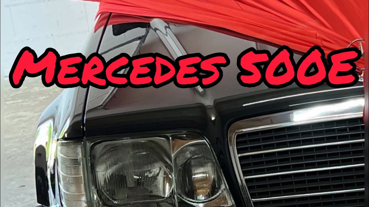 Mercedes 500E  aus Japan wurde komplett restauriert!