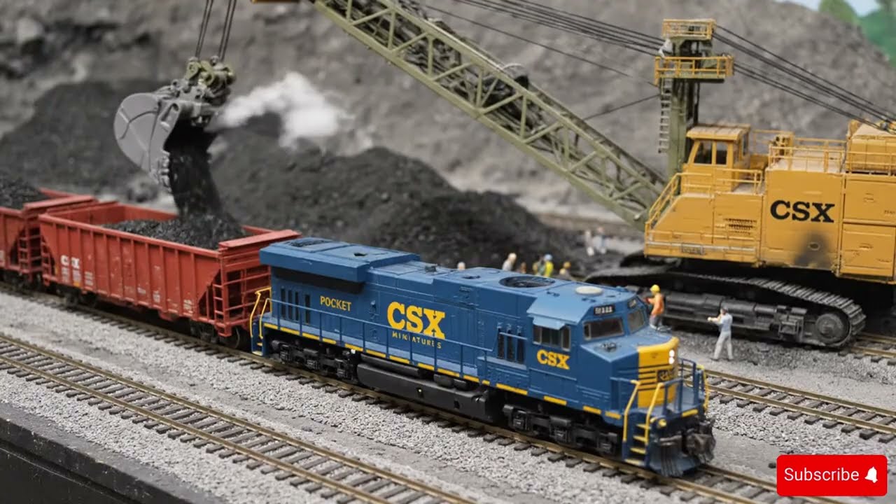 Miniature Freight Train Faces BRUTAL Weather! 💨 450 Cars Nearly Tip Over!