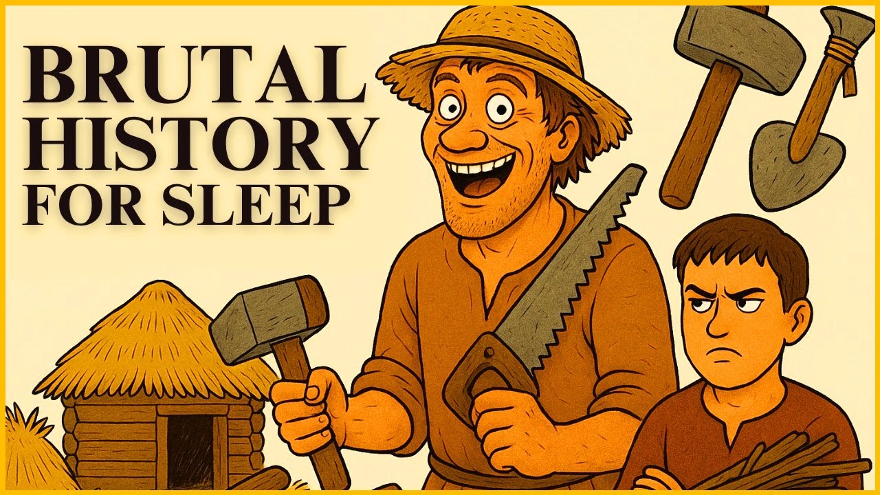 How Medieval Peasants Built Houses From Scratch | Boring History for Sleep