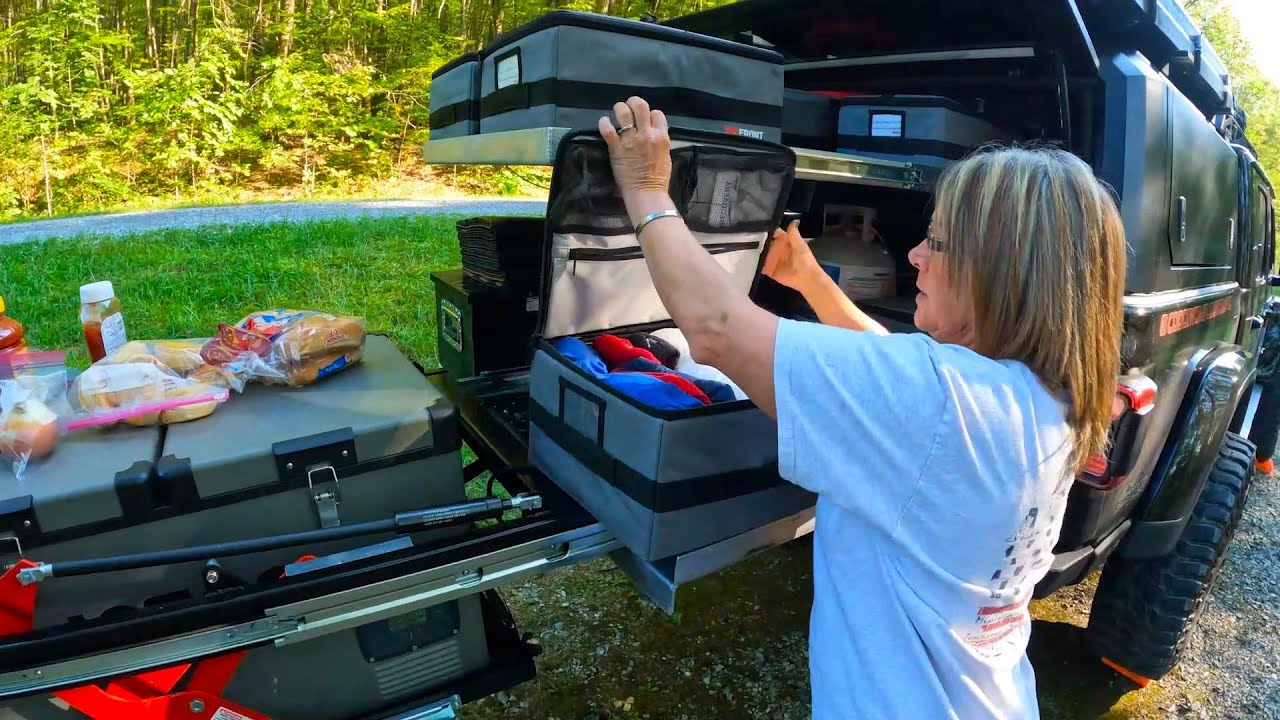 What we pack our Gladiator for a multiweek overlanding trip