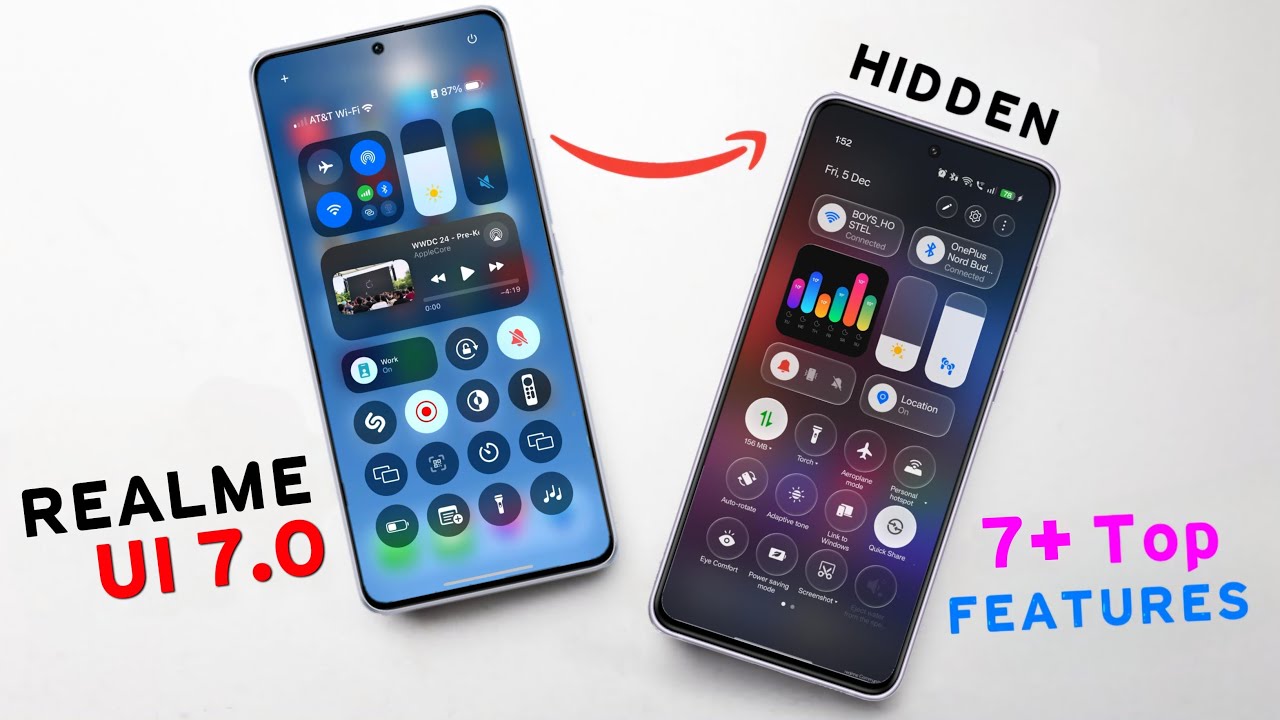 Realme Ui 7.0 Official Update : Top 7 Hidden Features | Android 16 for GT 6T/7T,12/13/14 Pro Plus,P2