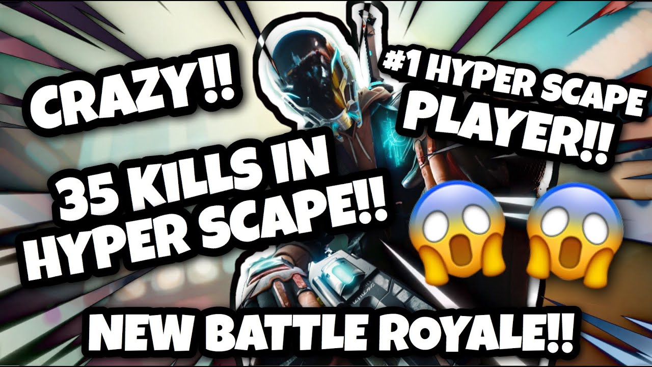 DROPPING 35 KILLS IN HYPER SCAPE! (NEW BATTLE ROYALE)