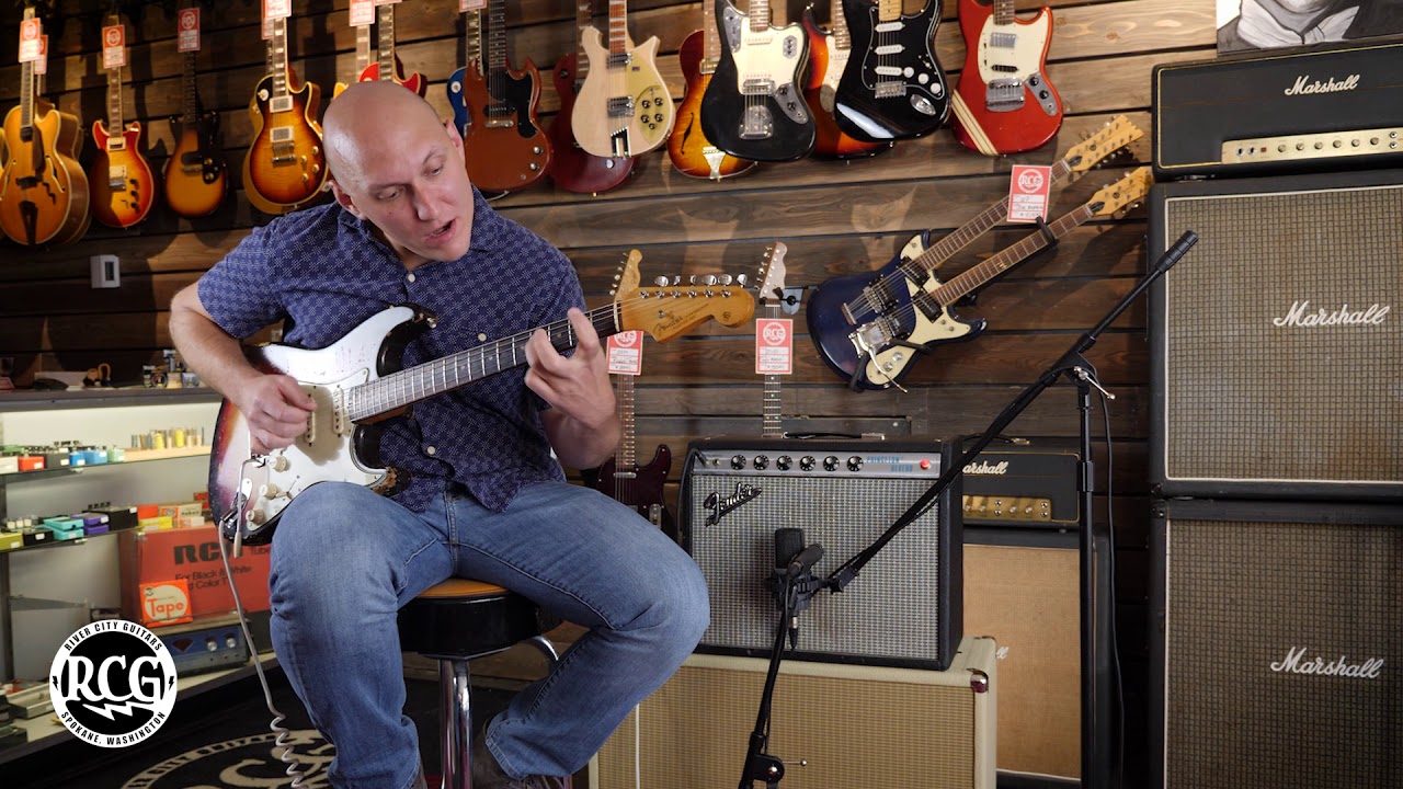 1963 FENDER KORINA BODY STRATOCASTER | RCG GEAR DEMO