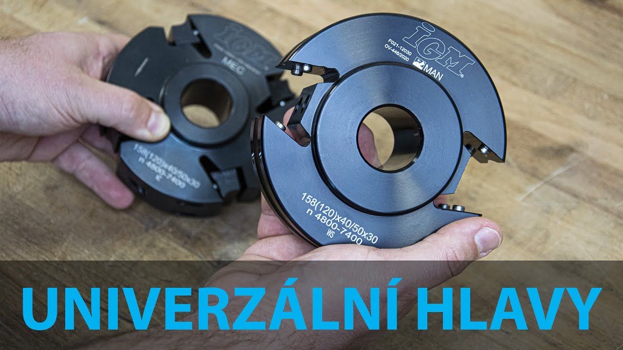 IGM Univerzální frézovací hlavy | IGM nástroje a stroje