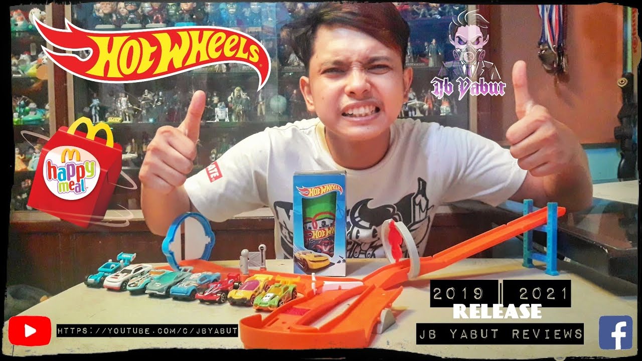 Mcdonalds - HAPPY MEAL : HOTWHEELS 2019/2021 PH RELEASE ( TOY REVIEW SET )