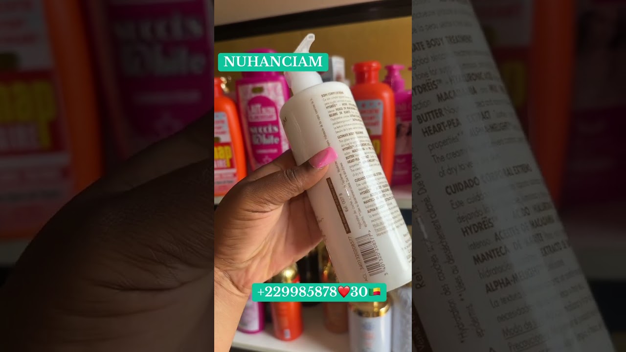 Lait &eacute;claircissant NUHANCIAM #skincare #visibilit&eacute; #natural