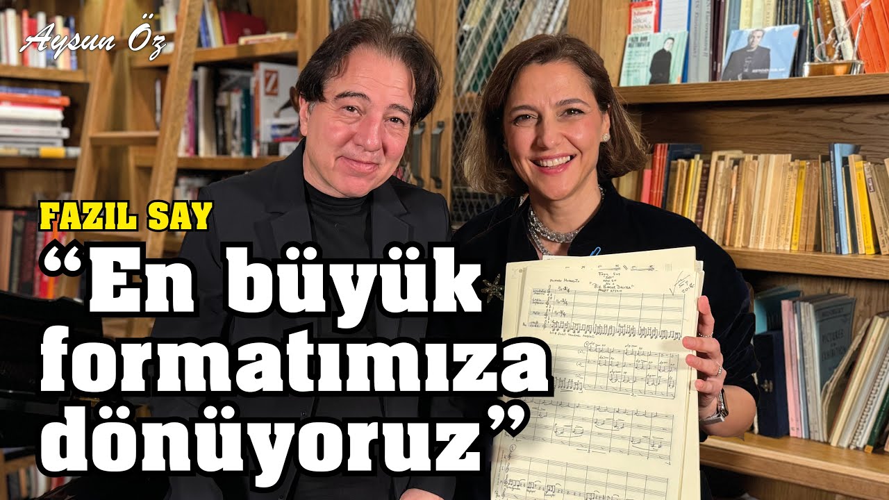 Fazıl Say Yıl Sonu Konseri, Mozart ve Mevlana & Dünya Anne, Piyano Başında 50 Yıl | Başka Şeyler
