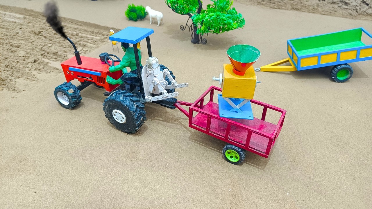 Diy diorama making mini motor water pump science project