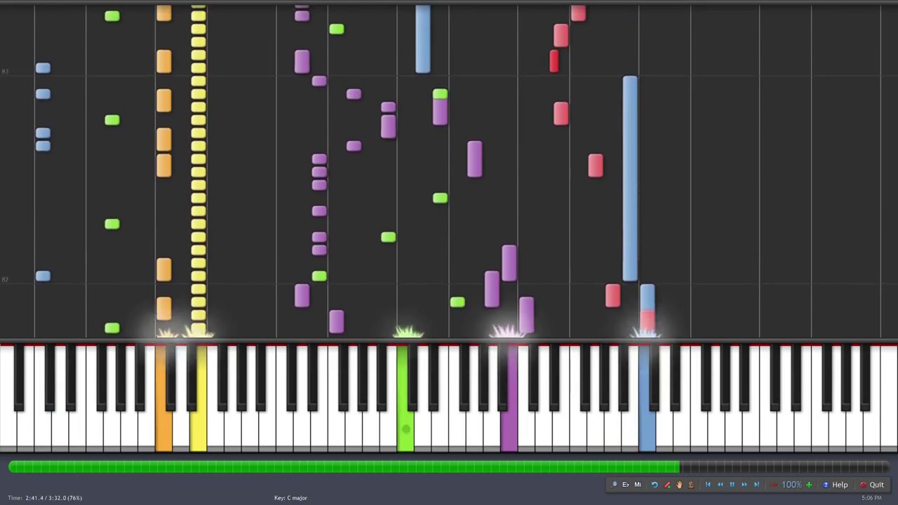 Graze the Roof (Plants vs. Zombies) - Synthesia (900+ subscriber special!)