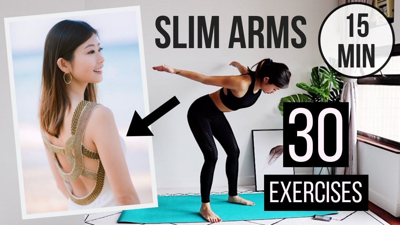 SLIM ARMS + GET RID OF FLABBY FAT! 30 Best Exercises in 15 min TABATA (Results in 2 Weeks) ◆ Emi ◆