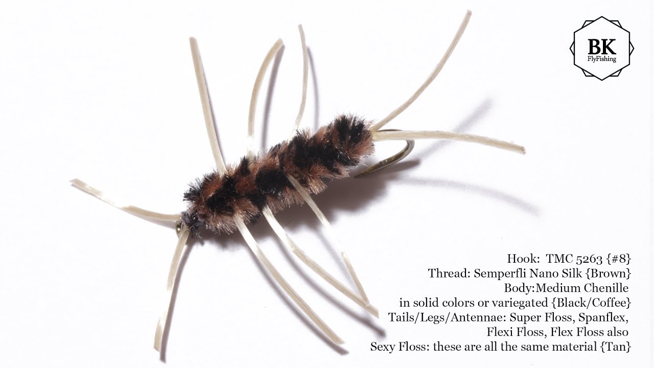 Pat's Rubber Legs - Stonefly/Salmonfly - The Pickle - The Turd Fly - Gridle Bug - Cat Puke