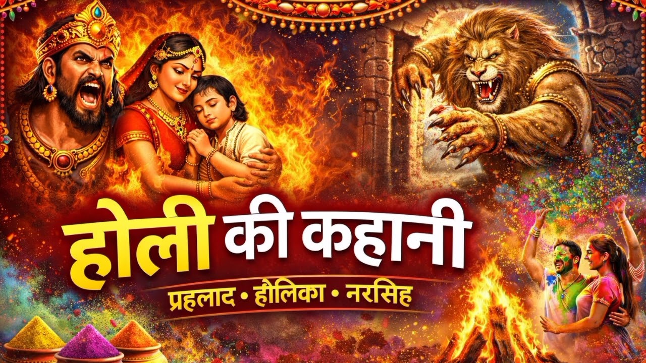 होली की पौराणिक कहानीl होली की संपूर्ण कहानी l