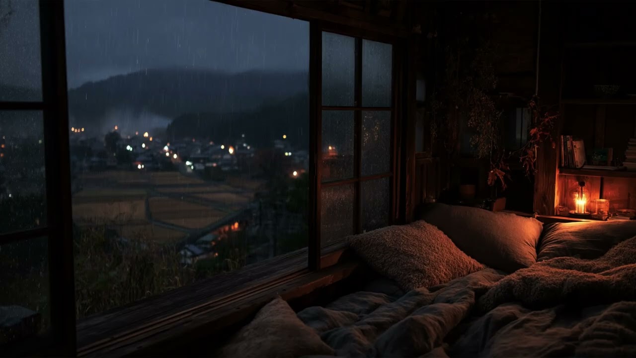 Rain sounds that are perfect to play when you can’t sleep or while you’re working