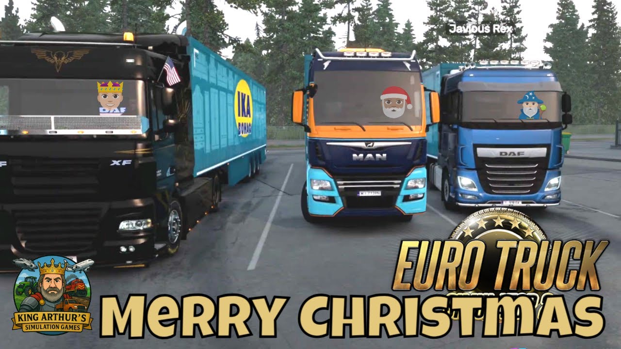 EuroTruck Simulator 2 | С Рождеством!