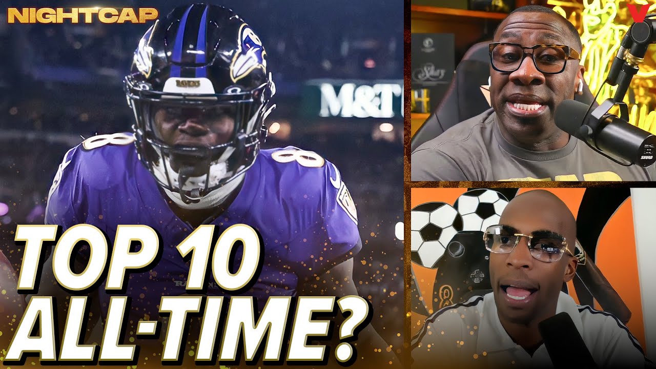 Shannon Sharpe explains how Lamar Jackson can become a top 10 all-time QB this postseason | Nightcap