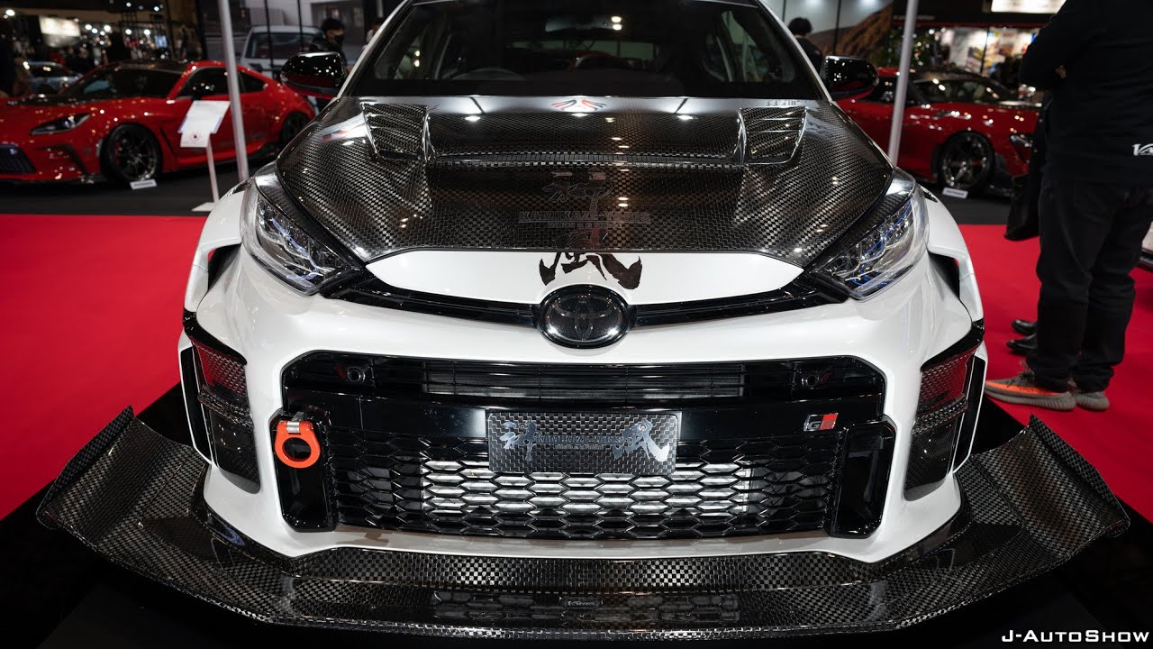 VARIS KAMIKAZE GR YARIS bodykit TAS2022 - ヴァリス 神風 GRヤリス エアロ 東京オートサロン2022