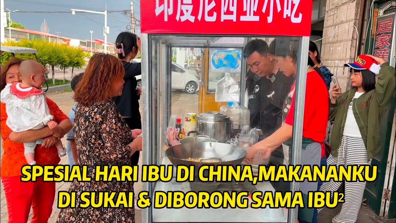 JUALAN AYAM KECAP & PISANG GORENG, EDISI SPESIAL HARI IBU,MAKANANKU DI BORONG HABIS SAMA IBU²