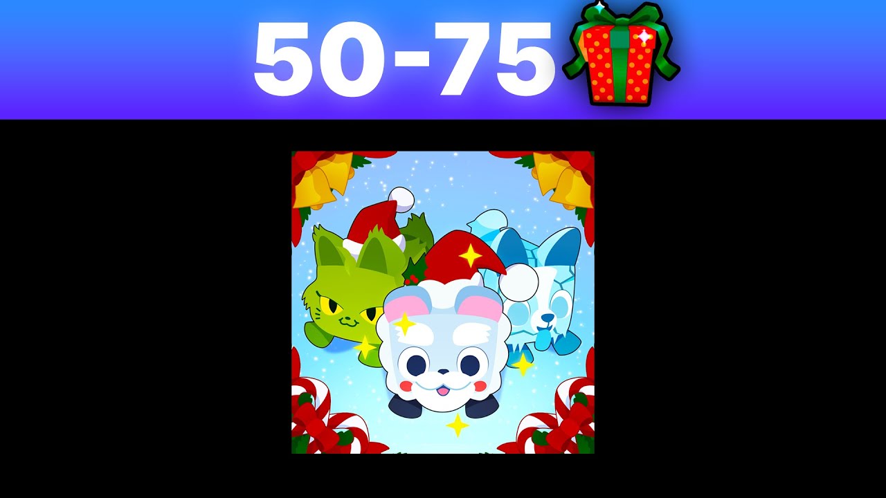 All 25 Present Locations [50-75] in Pet Simulator 99 - Update 3