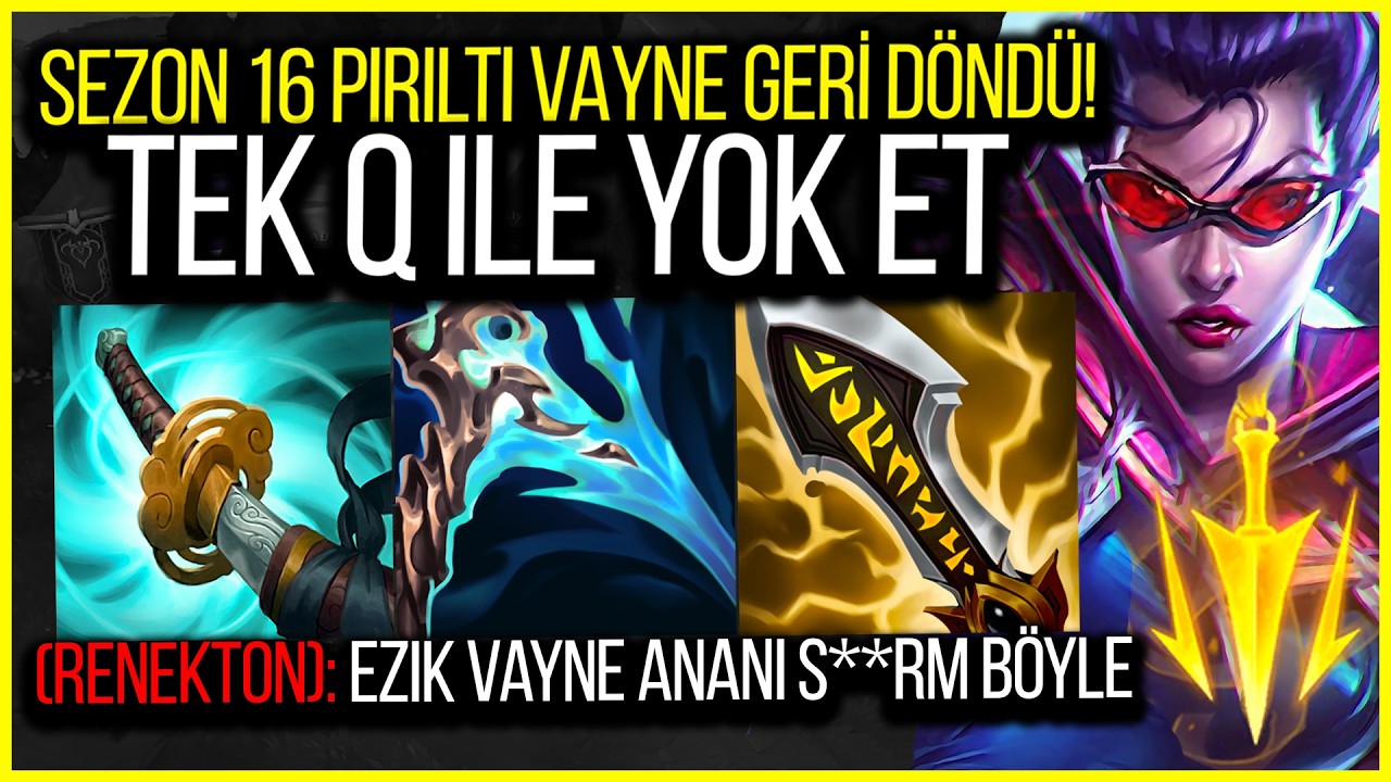 Riot Bunu Neden Yaptı? %200 Kritik Vayne ŞAKASI!