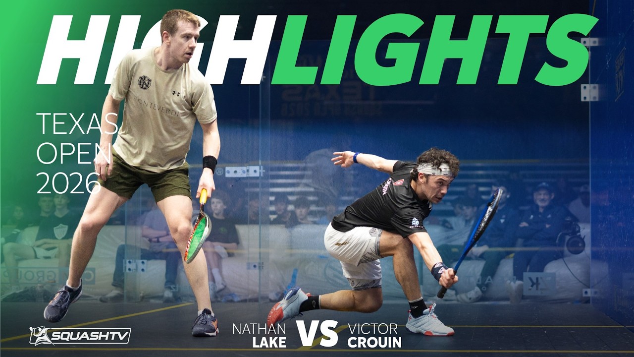 🏴󠁧󠁢󠁥󠁮󠁧󠁿 Lake v Crouin 🇫🇷 | Texas Open 2026 | ROUND 2 HIGHLIGHTS