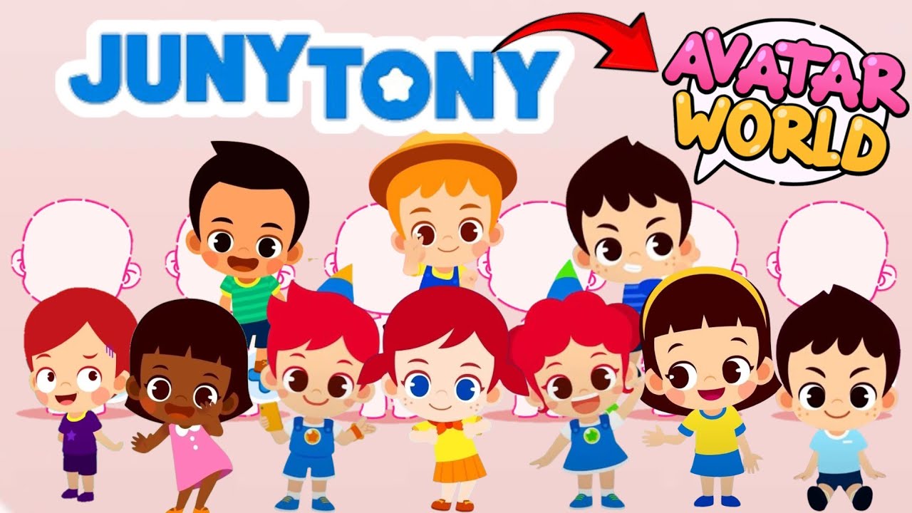 NEW ✅ HOW TO MAKE JUNY TONY AND FRIENDS ❤ IN AVATAR WORLD 🎮🌍 #pazuavatarworld #junytony 