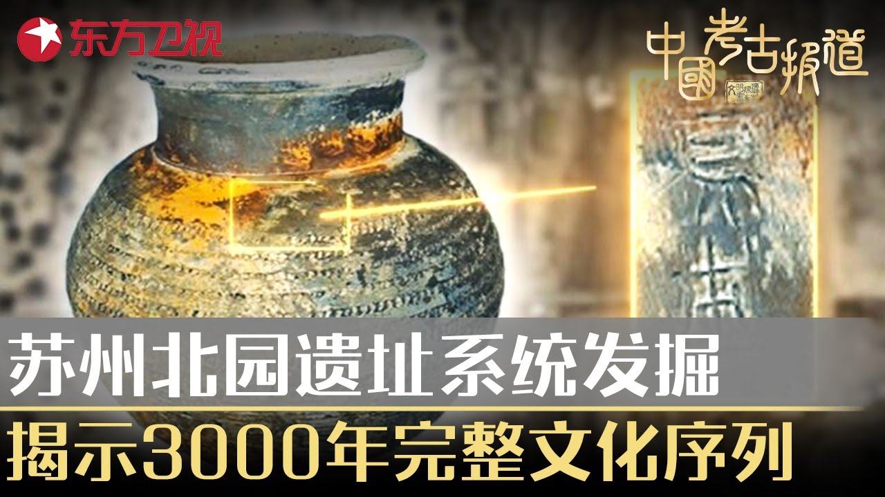 苏州北园遗址系统发掘！揭示3000年前完整文化序列！#中国考古报道 FULL
