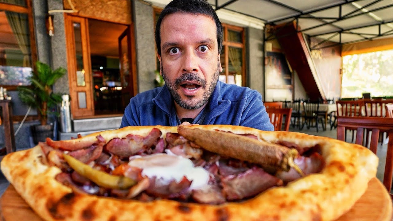 24 horas provando COMIDAS no interior da Macedônia 🇲🇰