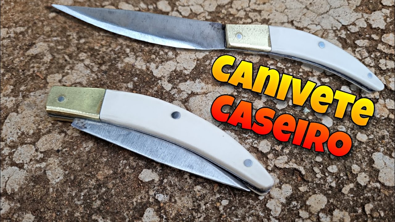 Como fazer um canivete artesanal com sucata