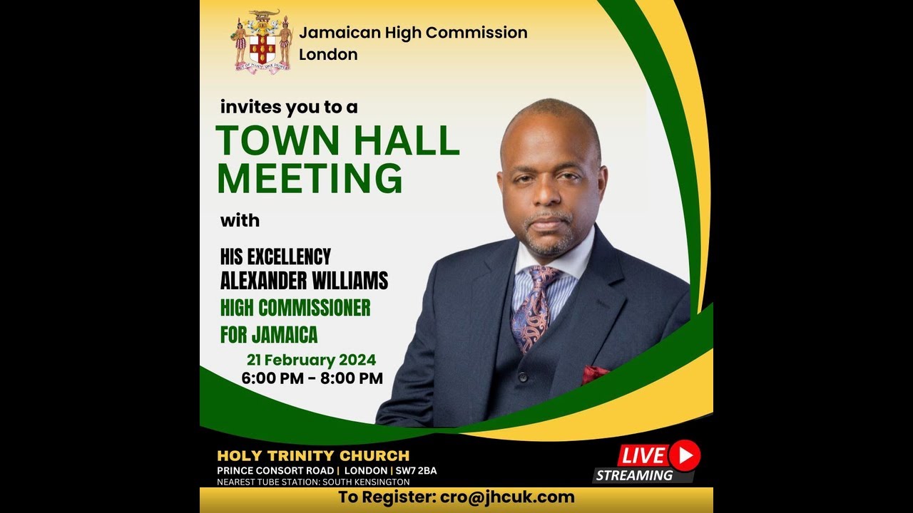 JHC Town Hall Meeting With His Excellency Alexander Williams