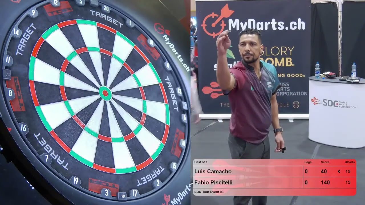 Luis Camacho vs Fabio Piscitelli - Najważniejsze momenty / SDC Tour 03 Last 32 2026