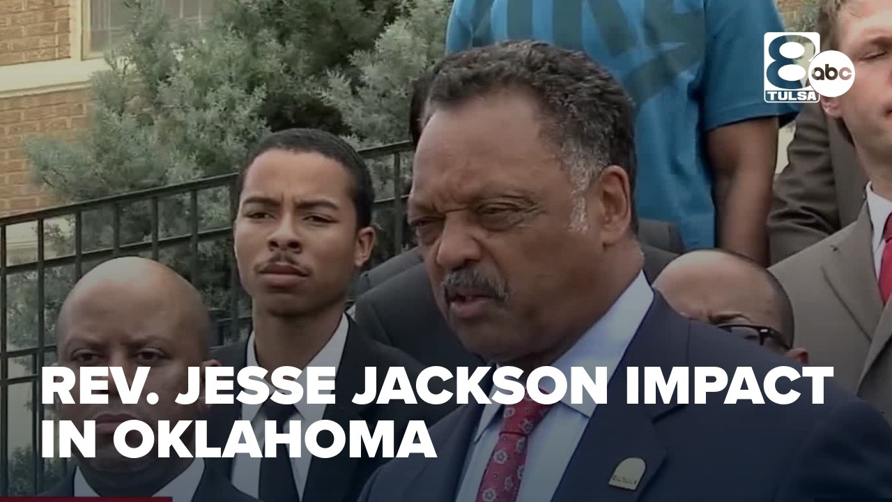 Civil Rights leader Rev. Jesse Jackson's impact in Oklahoma, passes away at 84