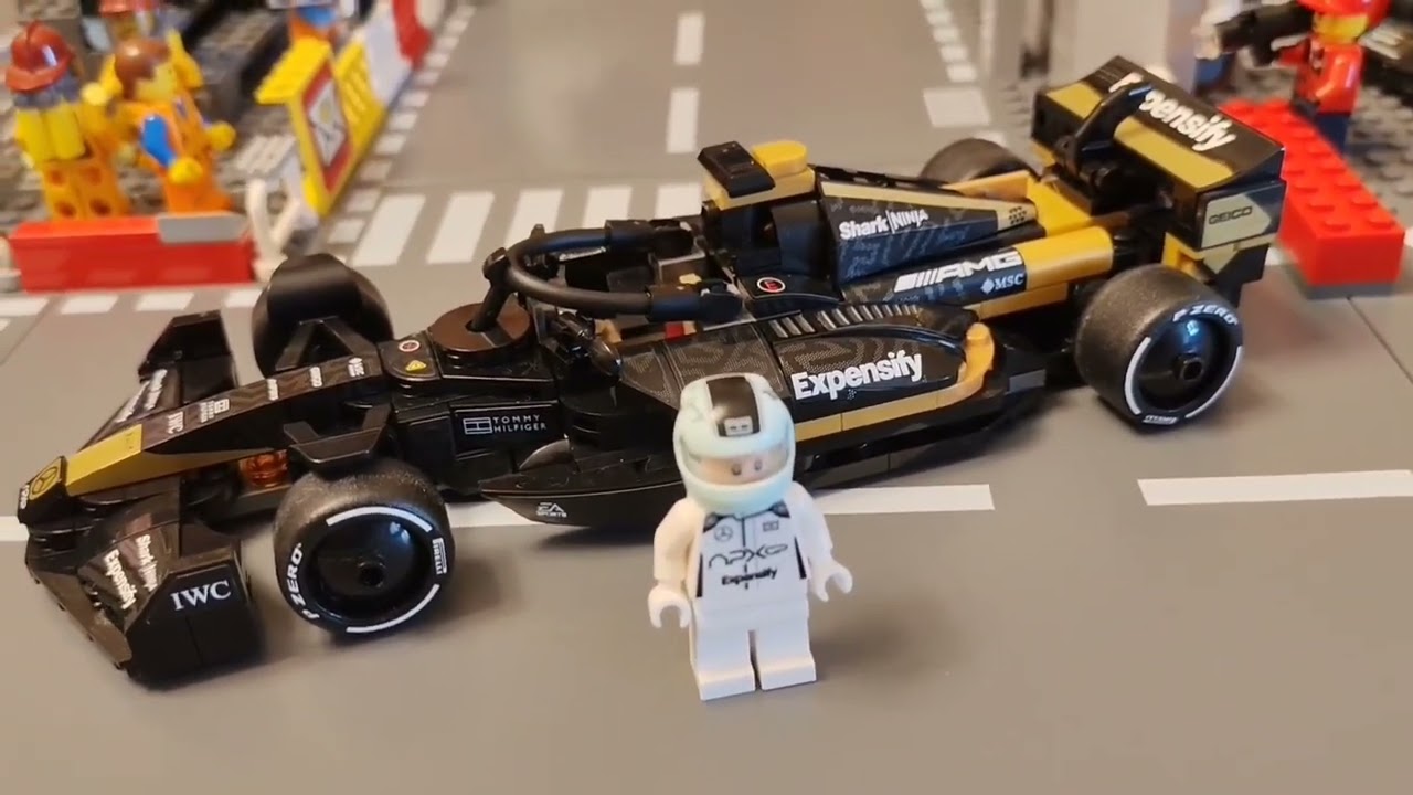 Brad Pitt minifigura #lego #forma1 