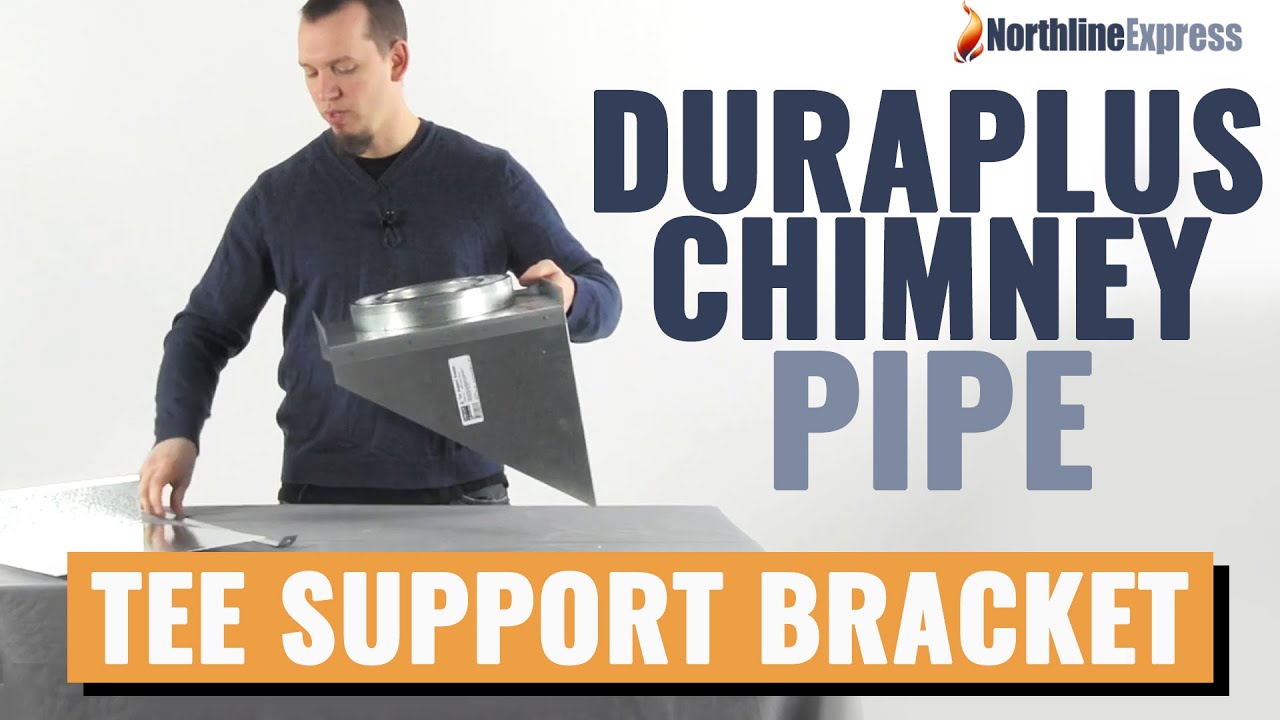 DuraPlus Chimney Pipe - Tee Support Bracket