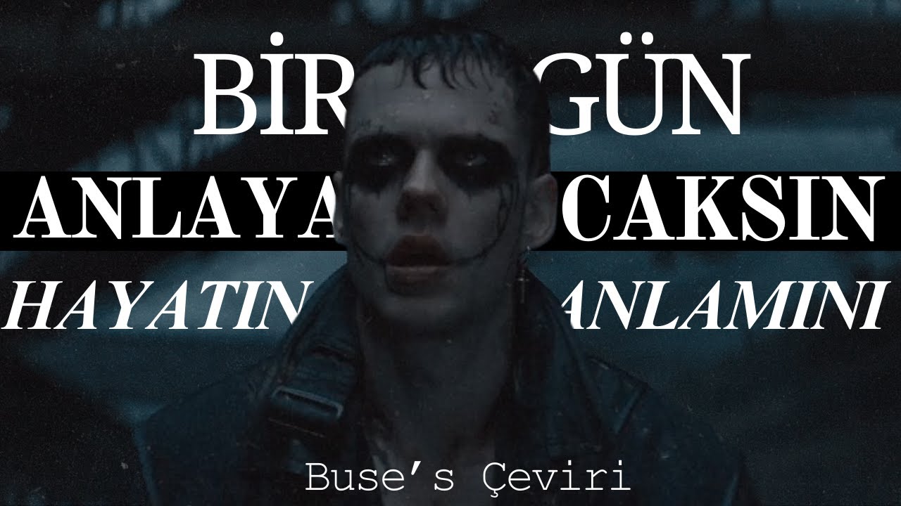Cascadeur - Meaning (Choral Version) [Lyrics + T&uuml;rk&ccedil;e &Ccedil;eviri, English Sub] || THE CROW: ERIC DRAVEN