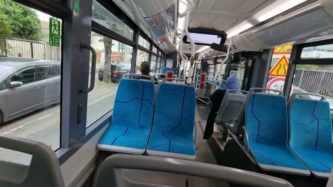 voyage en bus 145 de rosny bois perrier à val de fontenay