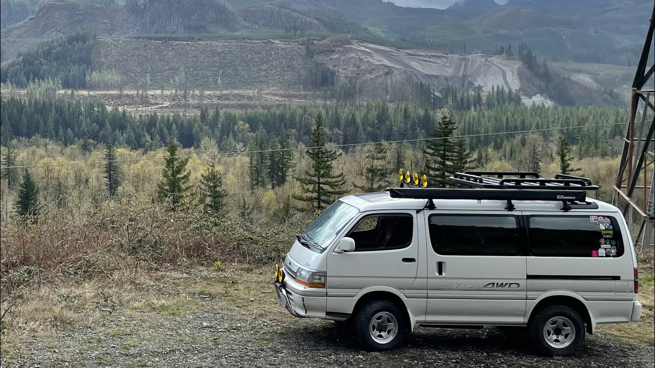 93 Toyota Hiace 4x4 van quick walk around