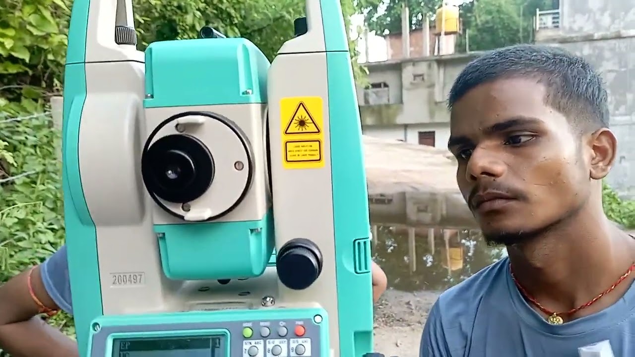 Detail survey using Ruide RQS Total Station