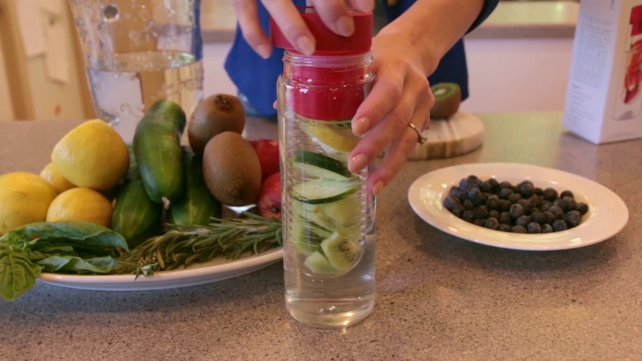 Infuse Your Water With The Fruit Infuser!