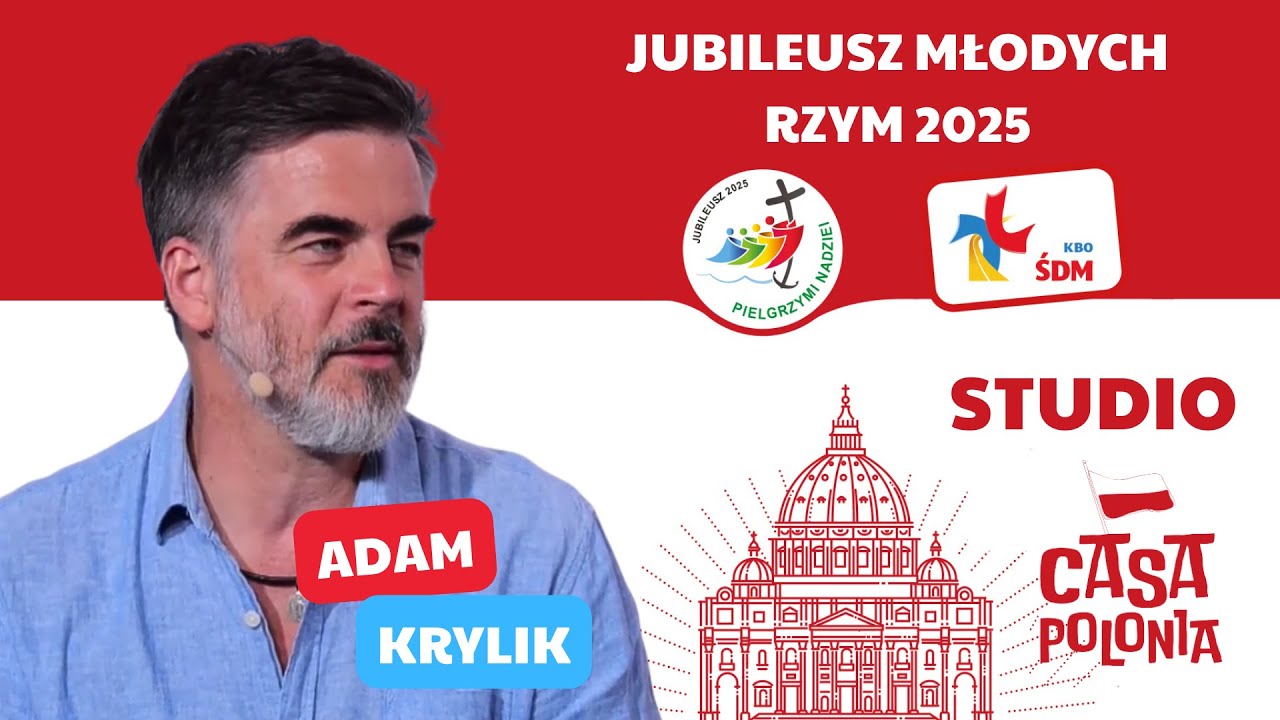 ADAM KRYLIK w studio Casa Polonia [Jubileusz Młodych 2025]